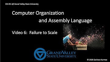 CIS 351 Video 6: Failure to Scale