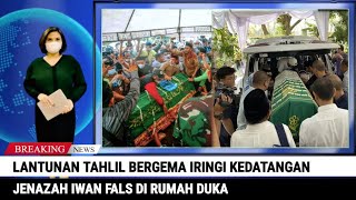 Lantunan Tahlil Bergema Iringi Kedatangan Jenazah Iwan Fals di Rumah Duka