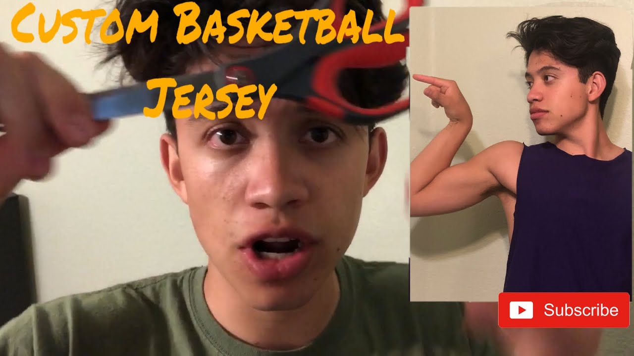 How to make a basketball jersey YouTube