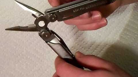 How to Remove Rust on a Leatherman Wave
