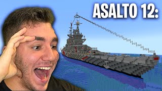 ORGANICÉ la MAYOR BATALLA NAVAL de TODO MINECRAFT!