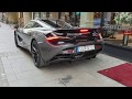 McLaren 720S startup and exhaust sound