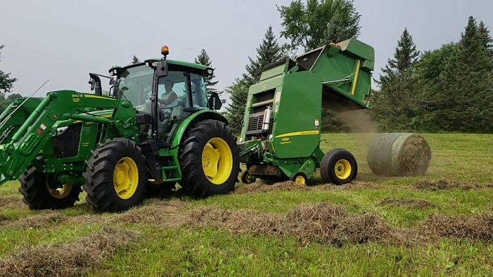 John Deere Tractors Hay Baling 2018