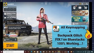 How to fix bluestacks glitches and key mapping in bgmi