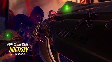 「Overwatch」 | Highlights | Reaper #004 | Featuring Ana Nano Boost | 4k Quality
