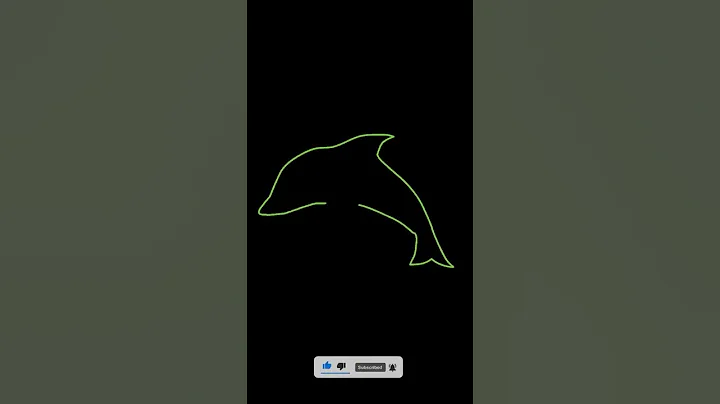 How To Draw A Cartoon Dolphin step by step