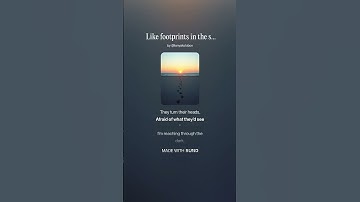 Thumbnail of Like footprints in the sand #rock #ballad #acoustic #grunge