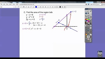 Area Between Two Curves - Section 6.1