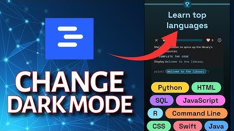 How to Change to Dark Mode in Encode 2025?