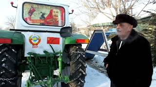 Ко дню рождения И.В Сталина отремонтировал советский трактор, сбылась мечта!