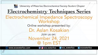 WatECS | Electrochemistry techniques series - Electrochemical Impedance Spectroscopy Workshop screenshot 5