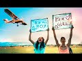 BABY REVEAL cu un avion!!! Fetita sau Baiat?