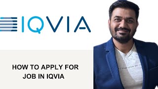 How to apply for IQVIA jobs as fresher #jobiniqvia