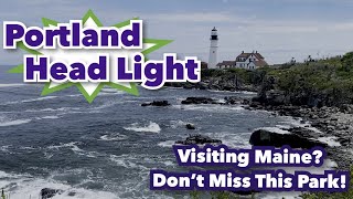 Iconic Portland Head Light in Maine!  So Much More To See Than A Lighthouse! by Wines, Pines and Canines 728 views 1 year ago 5 minutes, 15 seconds