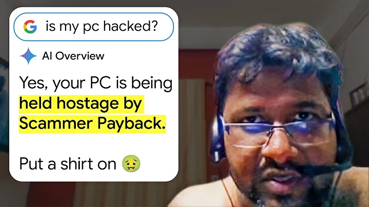 Holding a Scammer's Computer HOSTAGE