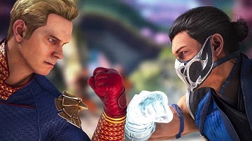 Homelander vs. Sub-Zero All Intros Dialogue | Mortal Kombat 1