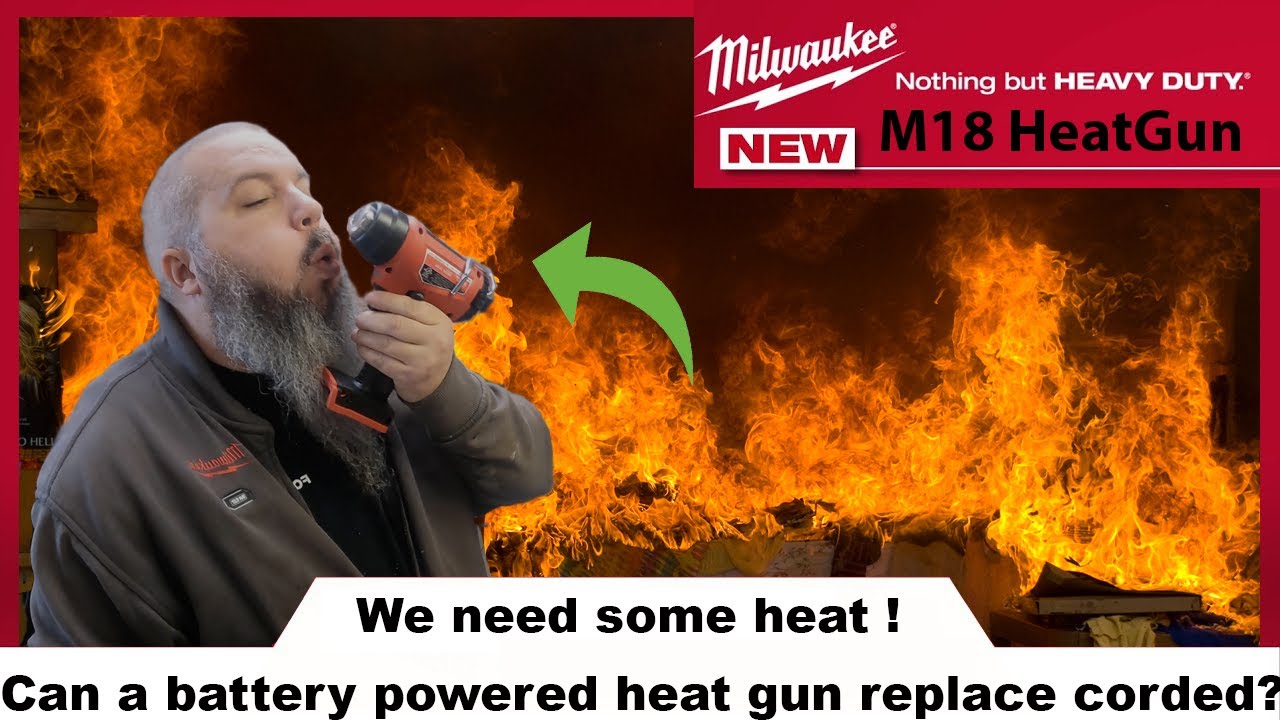 Should you buy? MILWAUKEE TOOL M18 COMPACT HEAT GUN 2688-20 Unboxing 