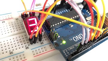 Arduino直接驅動7段顯示器