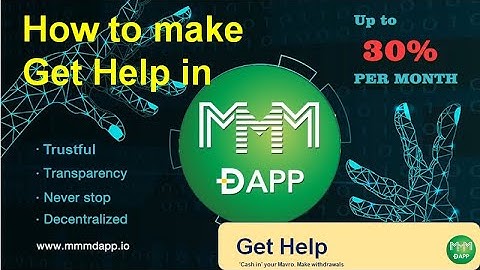 MMMDapp -  Get Help Live Video