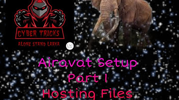 Airavat Rat Setup Part 1. Hosting Files Setup