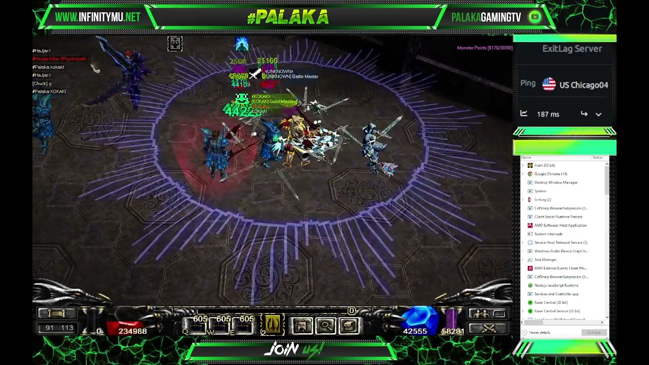 Kokak!  InfinityMU PVP