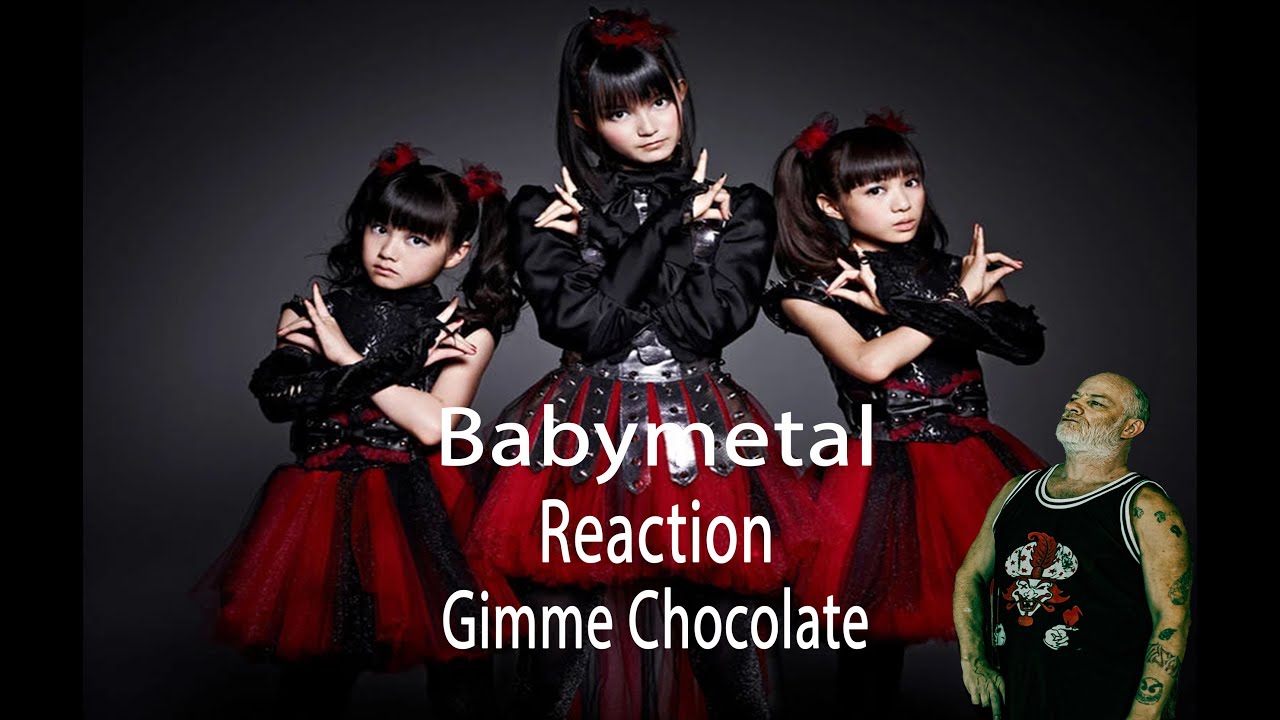 My first introduction to Babymetal Gimme Chocolate Goes hard as