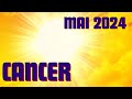  cancer  mai 2024  magnifique tirage wouaouh