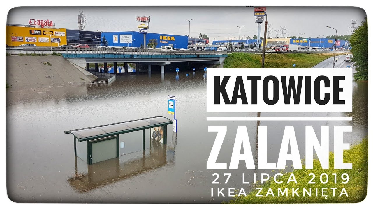 Zalane Katowice. Ulewa Na Śląsku I W Zagłębiu. Potężna Burza Z Gradem. Podtopione Ulice Domy I Samochody. Ponad 400 Zgłoszeń Straży Pożarnej | Dziennik Zachodni