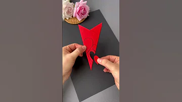 فكرة حلوة للتزيين بالورق 
