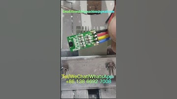 automatic soldering machine-Circuit board wire bonding machine, four wire welding at the same time!