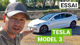 Essai TESLA Model 3 SR+ : la moins chère de toutes !
