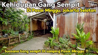 Kehidupan Di Gang Sempit di Samping Pasar Minggu, Jakarta Selatan