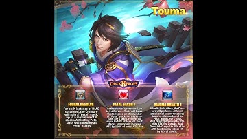 Deck Heroes Touma Work !!