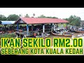 Ikan sekilo RM2.00,tempat ni saja yang dapat harga ni. Jeti Nelayan Seberang Kota Kuala Kedah