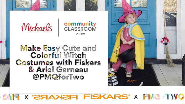 OnlineClassMake Easy Cute and Colorful Witch Costu...