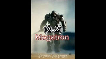 Megatron VS Scourge #transformers #transformersriseofthebeasts #Bayverse