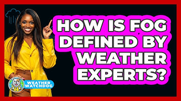 How Is Fog Defined By Weather Experts? - Weather Watchdog