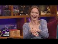 Emily Blunt Had to Keep 'Quiet' During Her Last Visit