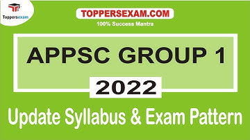 APPSC GROUP 1 Mock Test Free | Syllabus 2022 | Books | Online Mock test in hindi | Printed Matcrial