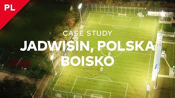Oświetlenie boiska piłkarskiego w Jadwisinie, Polska | Thorn Lighting