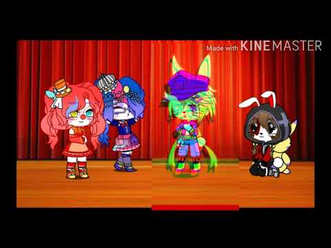 circus baby and ballora vs the cult of glitchtrap singing battle (GACHA CLUB)