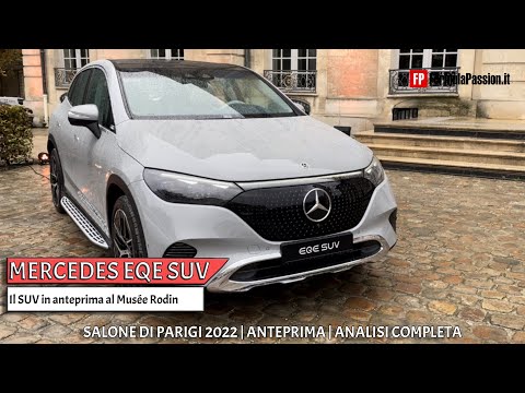 Mercedes EQE SUV 2022 | anteprima dell'elettrica da 590 km