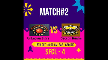 SFCL SEASON - 4  ( HYDERABAD SUPER BLASTER v/s  STAR CHAMPIONS )