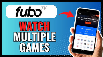How To WATCH MULTIPLE GAMES ON FUBO TV 2024!
