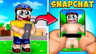 Jeffy's PRIVATE PHOTOS get leaked on SNAPCHAT! (Brookhaven RP🏡)