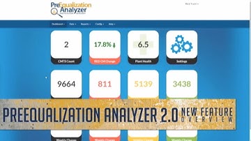 PreEqualization Analyzer Version 2.0- New Features Overview