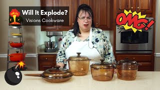 Visions Cookware | Will It Explode? | 80s Glass Pots and Pans