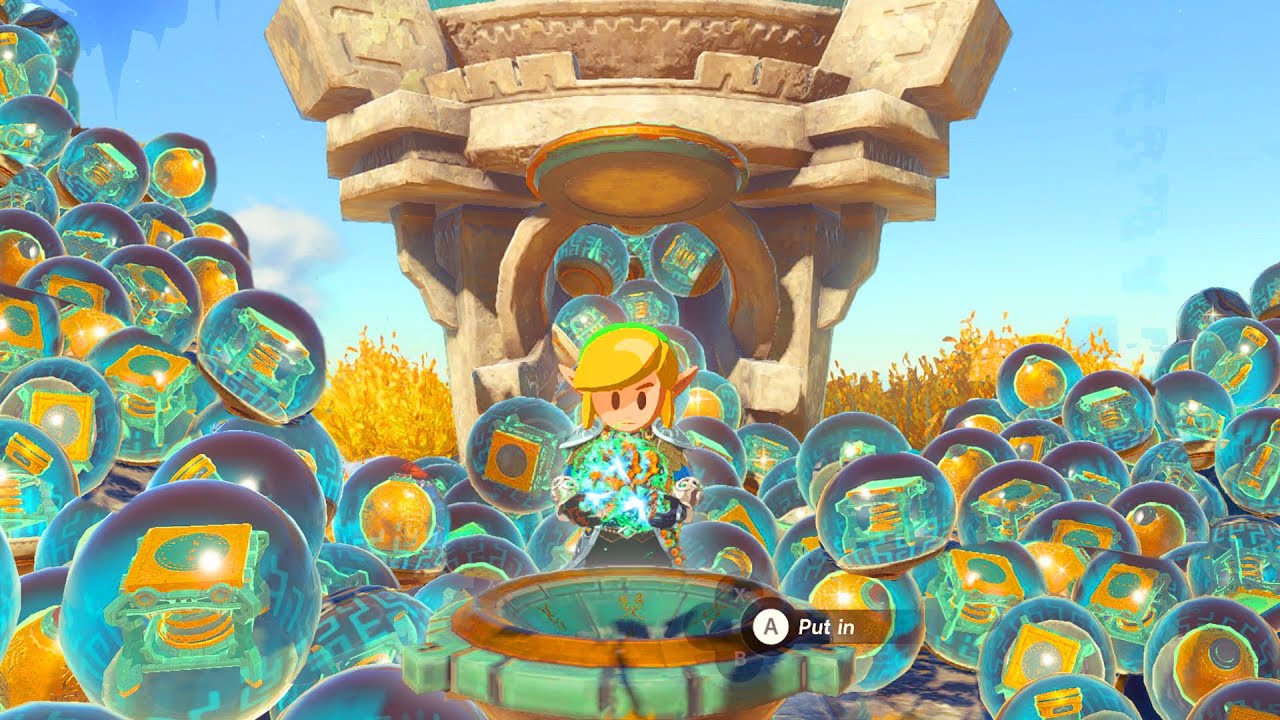 What happens if you put 100 Large Zonai Charges in a Dispenser? 