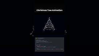 🌲christmas special tree animation using html and css | code buzz | web development | #coding