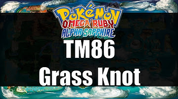 Pokemon Omega Ruby & Alpha Sapphire - Where to get TM86 Grass Knot
